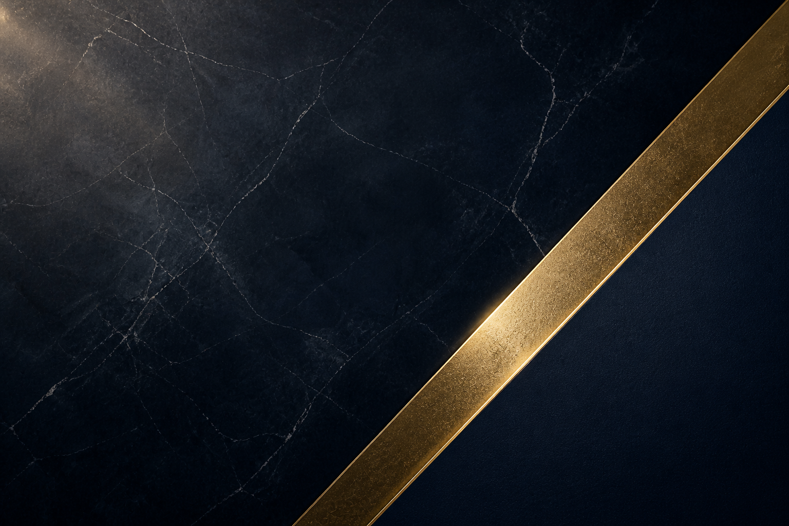 Particelle oro su sfondo navy